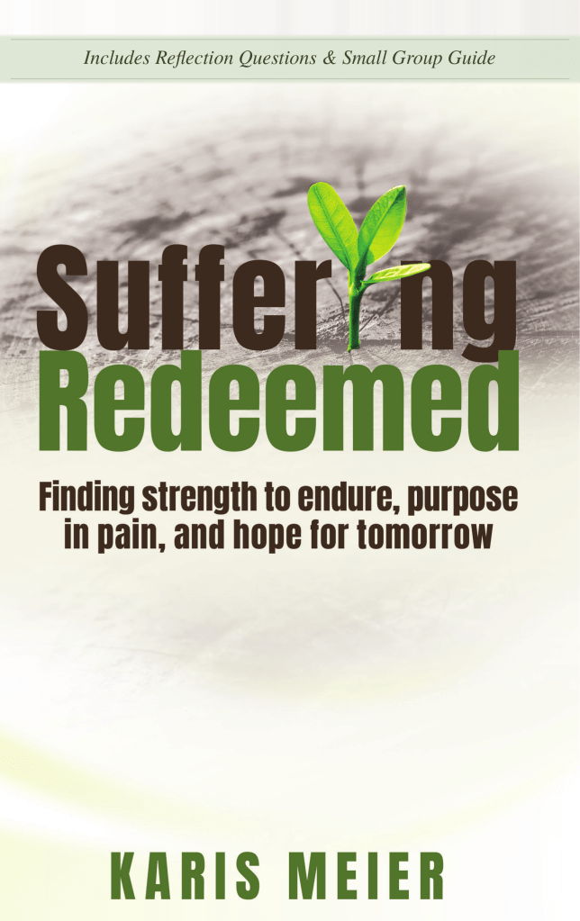 Suffering Redeemed book cover by Karis Meier